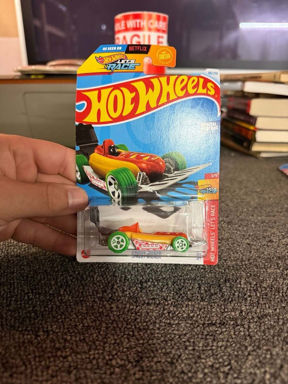 Hot Wheels Street Wiener Let's Race Diecast Car 88/250
